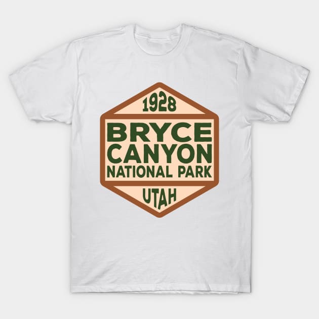 Bryce Canyon National Park badge T-Shirt by nylebuss